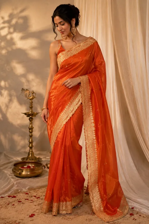 Tissue_scallop_border__beadwork_saree