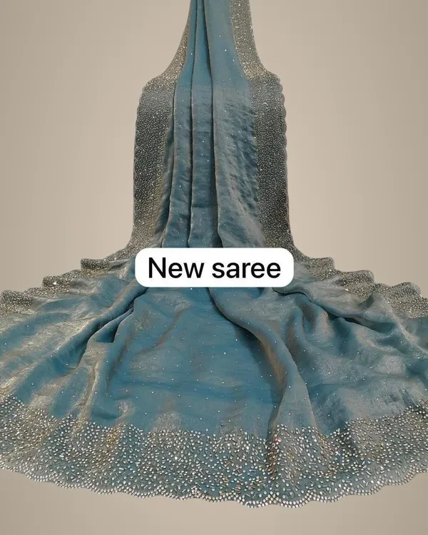 Bling_Border_Ice_Blue_Party_Wear_Stonework_Saree_Elevate_Your_Celebration_Look