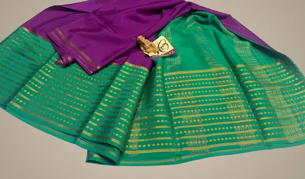 Pure_Mysore_Crepe_Silk_With_Embroidery_Saree_With_Blouse_Piece