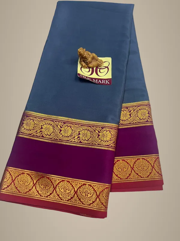 Pure_Mysore_Crepe_Silk_With_Embroidery_Saree_With_Blouse_Piece