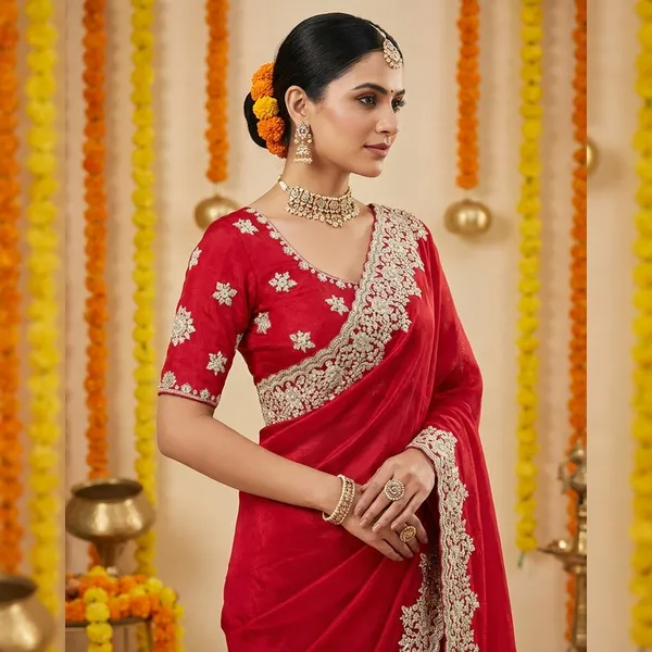Sushi_Designer_Sarees_Red