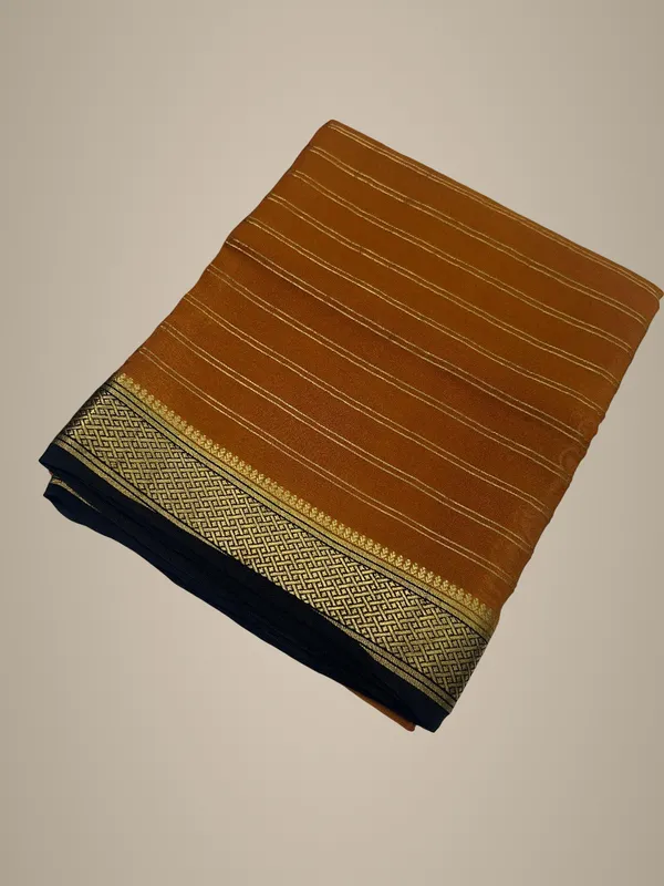 Pure_Mysore_Crepe_Silk_With_Embroidery_Saree_With_Blouse_Piece