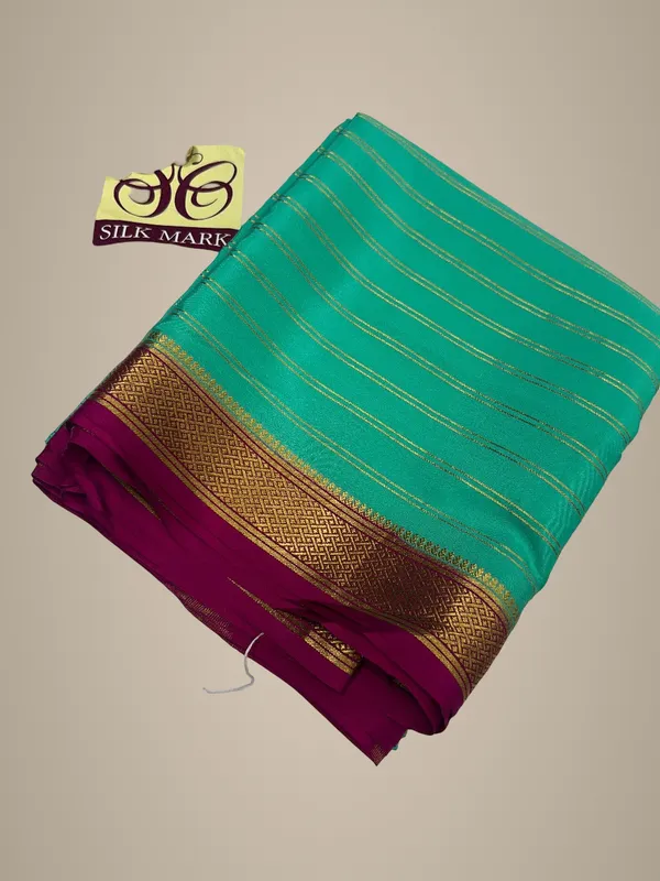 Pure_Mysore_Crepe_Silk_With_Embroidery_Saree_With_Blouse_Piece