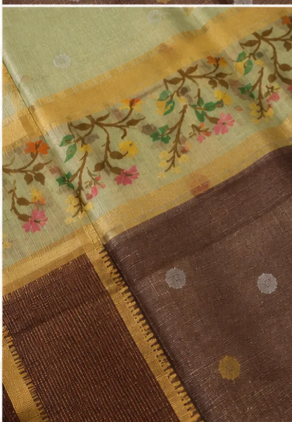 Gold_Kota_Tissue_Saree_Silver