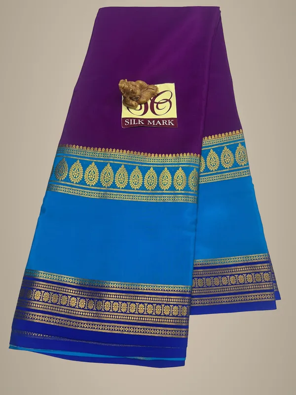 Pure_Mysore_Crepe_Silk_With_Embroidery_Saree_With_Blouse_Piece