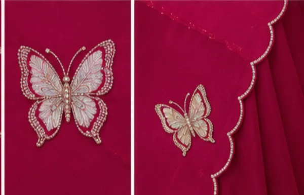 Bling_Butterfly_Reddish_Pink_Party_Wear_Saree_With_Stitched_Blouse