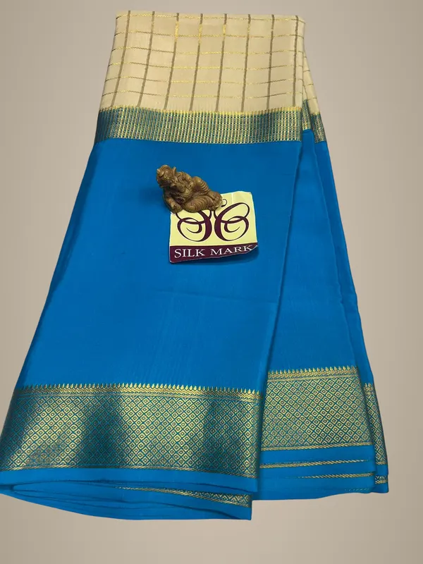 Pure_Mysore_Crepe_Silk_Sarees_With_Blouse_Piece