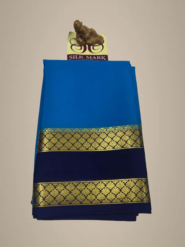Pure_Mysore_Crepe_Silk_Sarees_With_Blouse_Piece