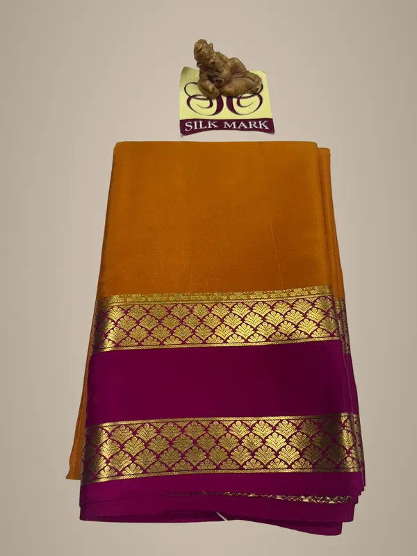 Pure_Mysore_Crepe_Silk_Sarees_With_Blouse_Piece