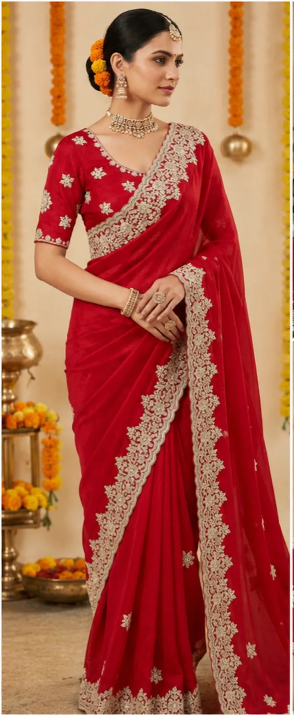 Sushi_Designer_Sarees_Red