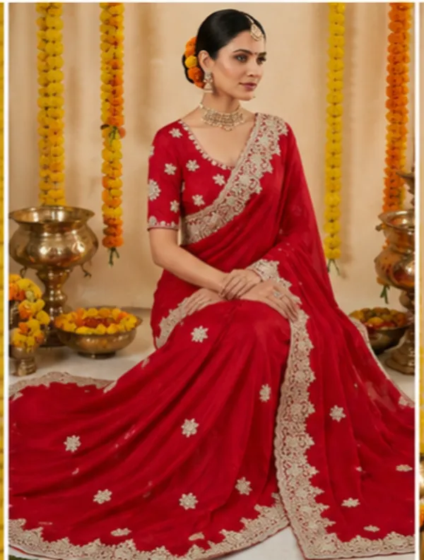 Sushi_Designer_Sarees_Red