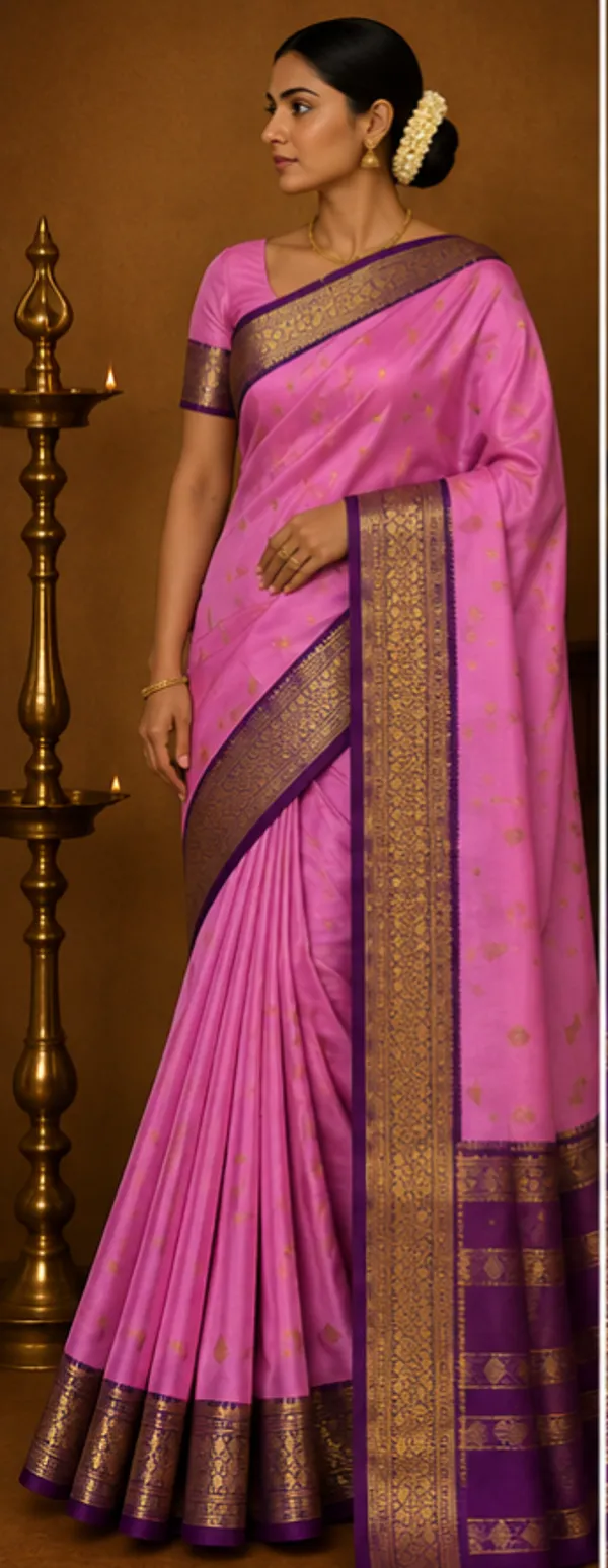 Pure_Mysore_Crepe_Silk_With_Embroidery_Saree_With_Blouse_Piece