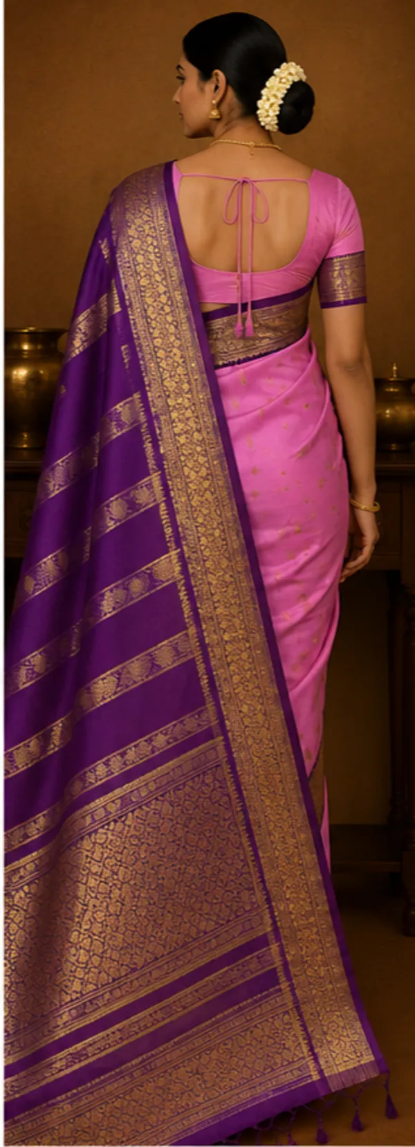 Pure_Mysore_Crepe_Silk_With_Embroidery_Saree_With_Blouse_Piece