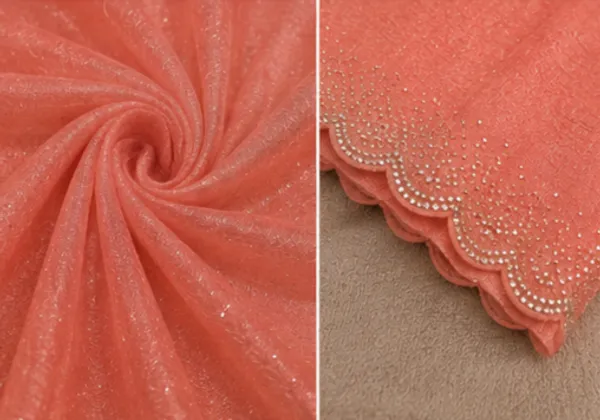 Bling_Border_Replica_Sarees_Peach_Pink
