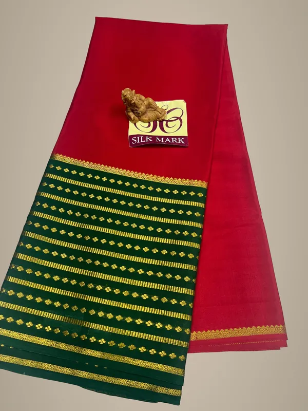 Pure_Mysore_Crepe_Silk_With_Embroidery_Saree_With_Blouse_Piece