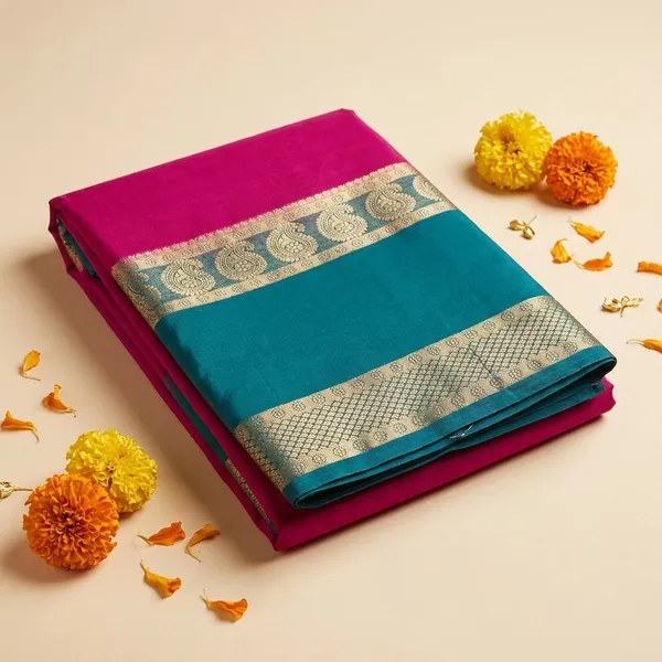 Semi_Crepe_Silk_Saree_Contrast