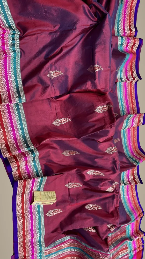 Pure_Handloom_Katan_Minakari_Silk_Saree_Multi_Rankat_Border
