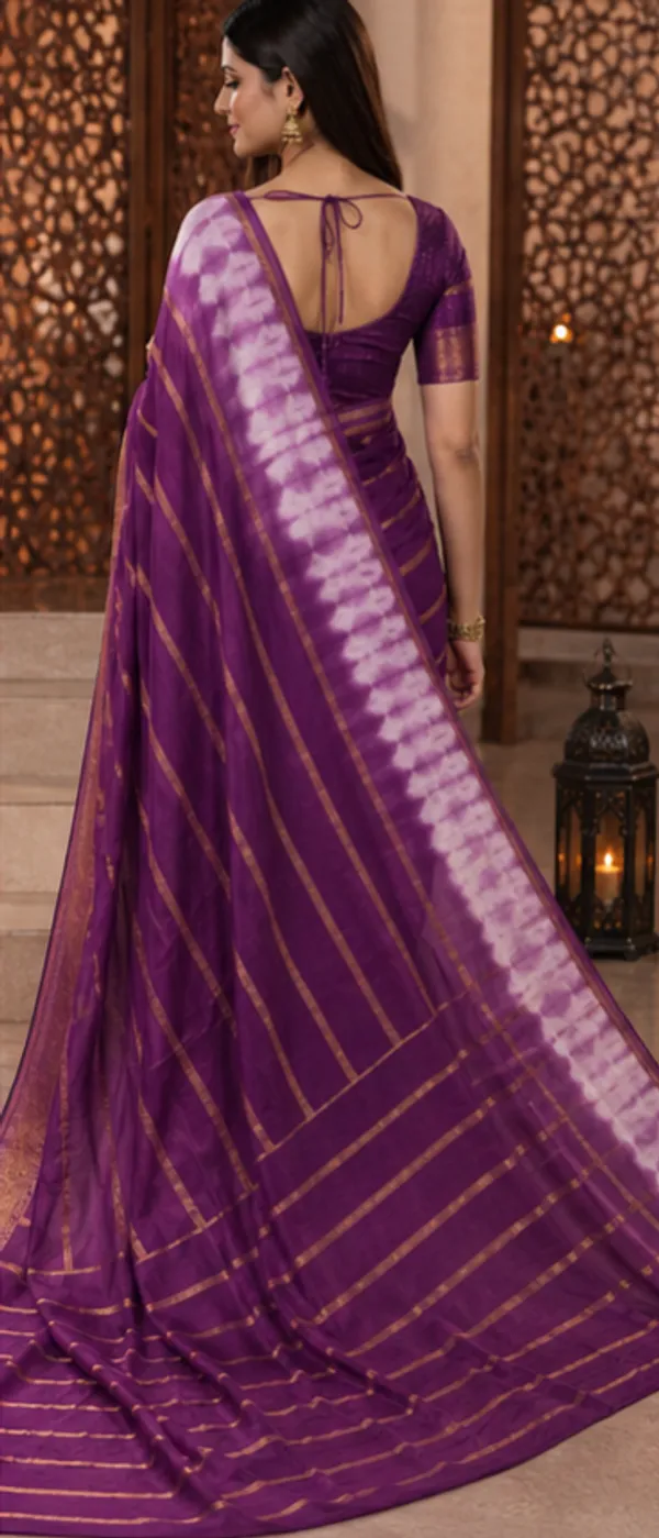 PURPLE_BRUSH_SHADE_MOSS_CREPE_SAREE
