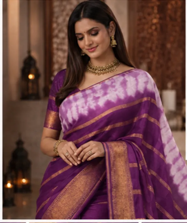 PURPLE_BRUSH_SHADE_MOSS_CREPE_SAREE