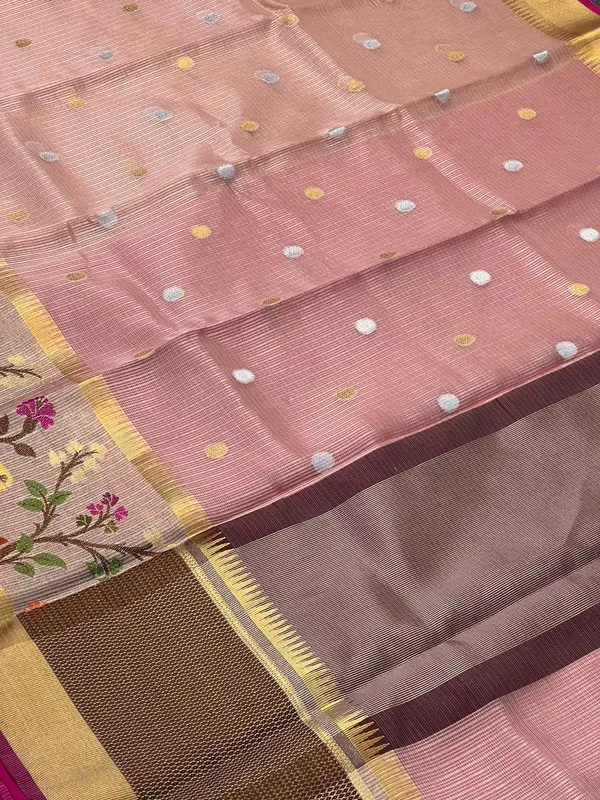 Gold_Kota_Tissue_Saree_Pink