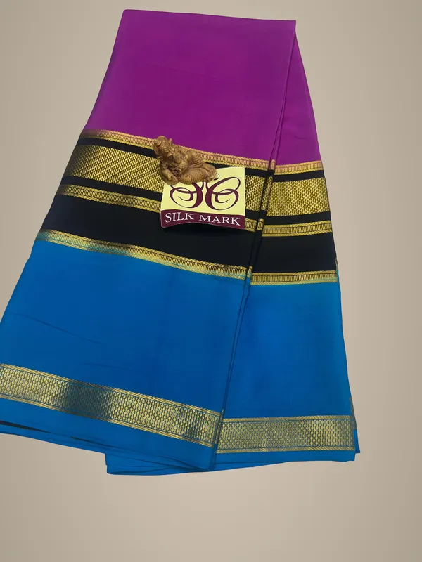 Pure_Mysore_Crepe_Silk_With_Embroidery_Saree_With_Blouse_Piece