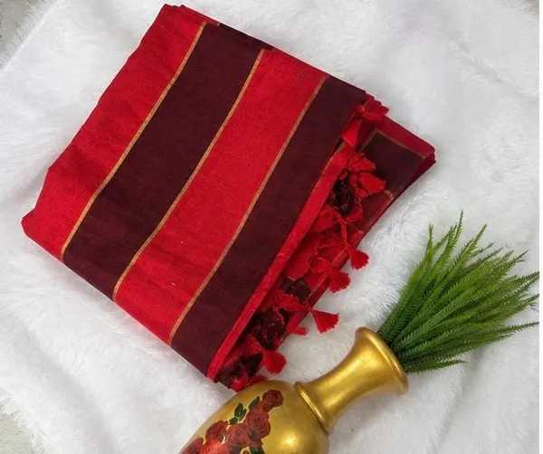 striped_mull_cotton_saree(red_and_volet)