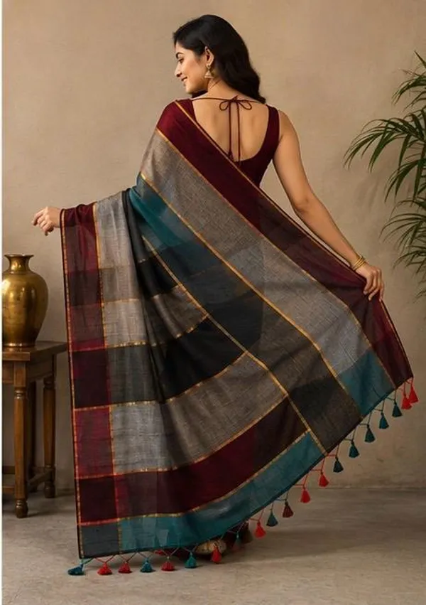 striped_mull_cotton_saree(m_c_black,gry,maroon)