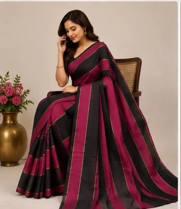 striped_mull_cotton_saree(kh_black_wine)
