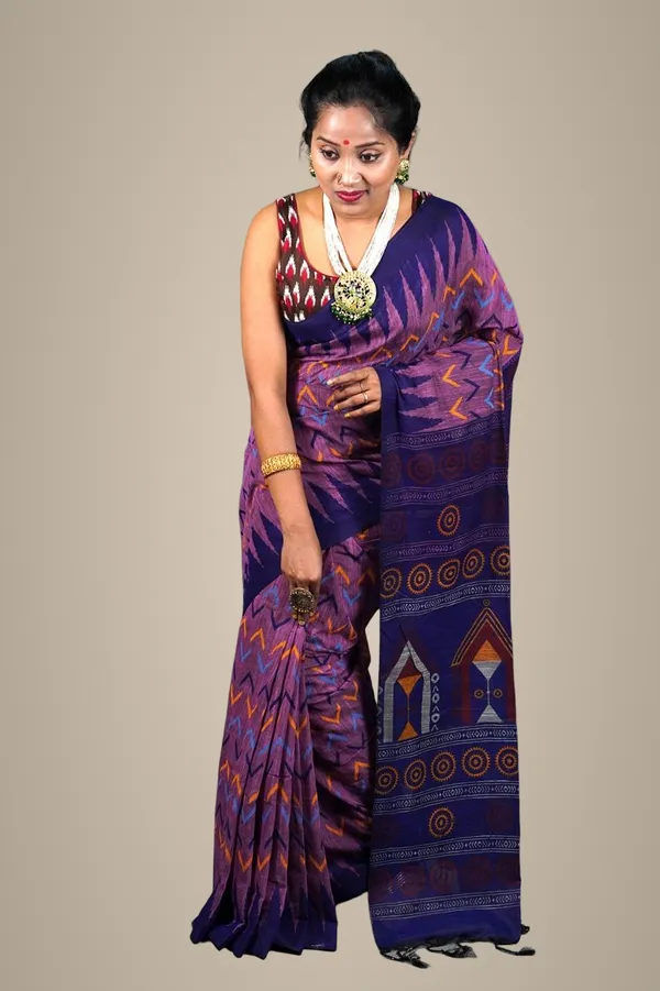 Sambalpuri_Cotton_Print_Saree