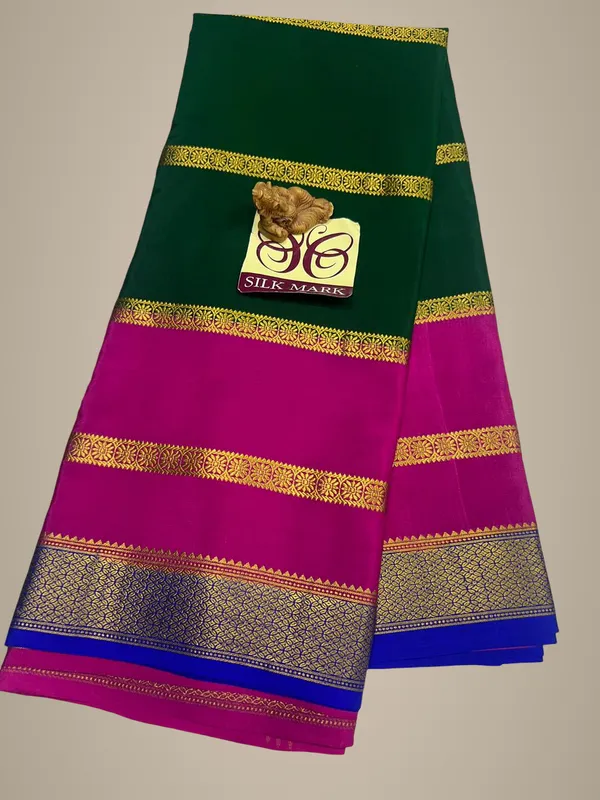 Pure_Mysore_Crepe_Silk_With_Embroidery_Saree_With_Blouse_Piece