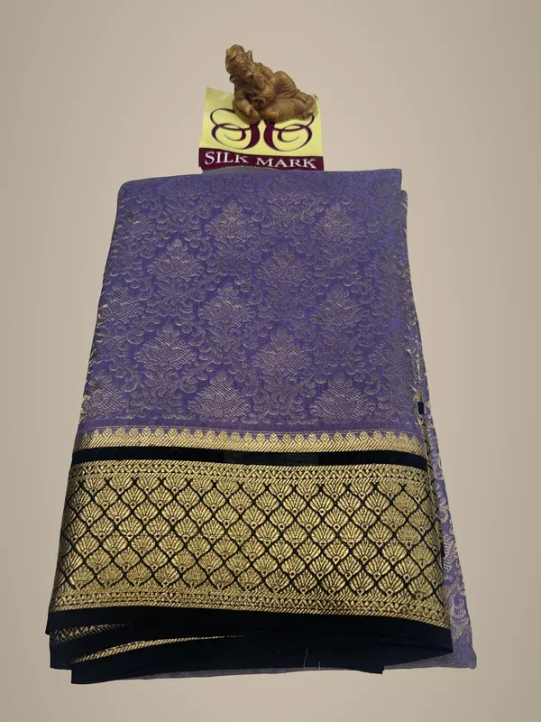 Pure_Mysore_Crepe_Silk_With_Embroidery_Saree_With_Blouse_Piece