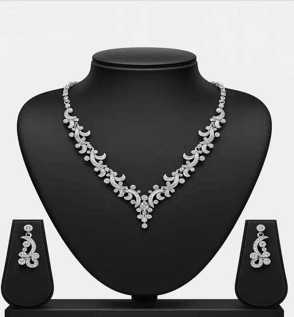Silver_Alloy_With_Crystals_Necklace_And_Earrings_Set_For_Women