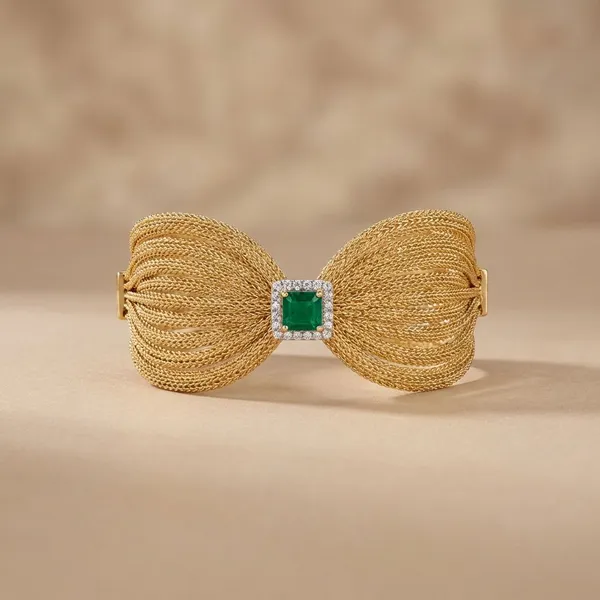 Gold_Plated_Metal_With_Emerald_Stone_Weddings_And_Festive_Occasions_And_Parties_And_Everyday_Wear_Bracelet_For_Women
