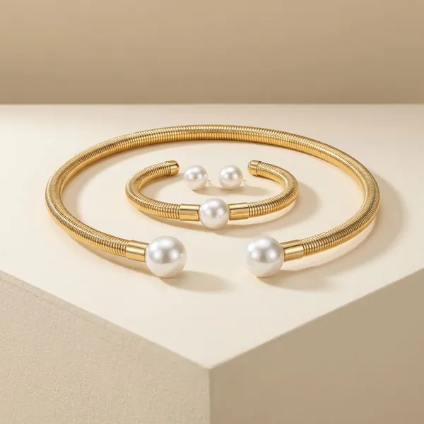 Gold_And_White_Pearls_Toned_And_White_Wedding_And_Party_And_Office_Wear_And_Formal_Jewelry_Set_For_Women