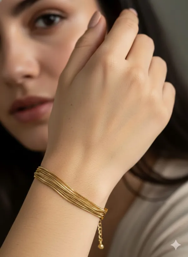 Golden_Chain_Bracelet_Metal_Daily_Wear_And_Parties_And_Festive_Celebrations_Bracelet_For_Women