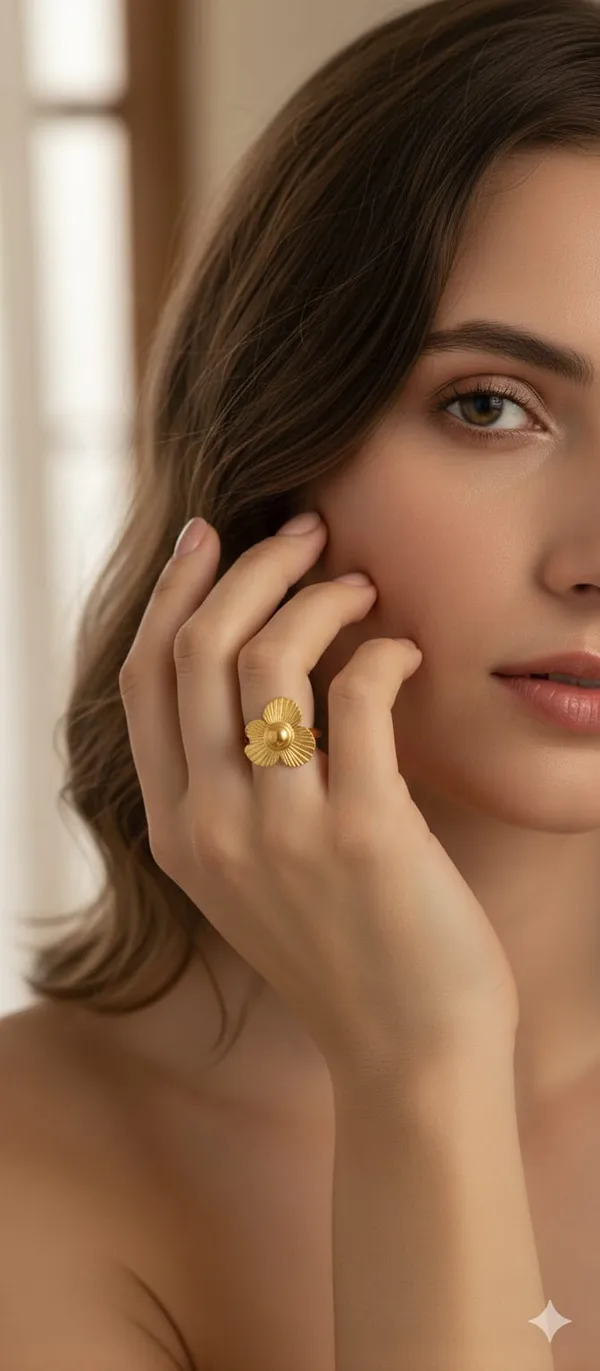 Gold_Metal_Alloy_Ring_For_Women