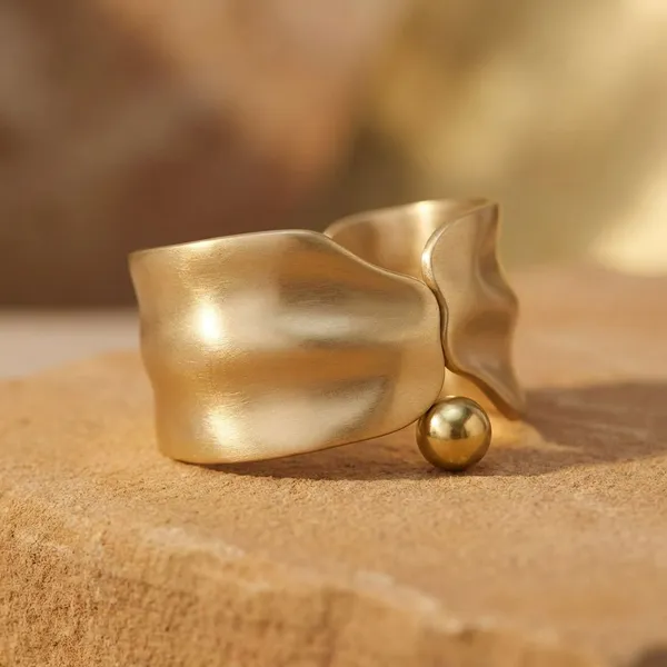 Gold_Toned_Metal_Ring_Watch_For_Women