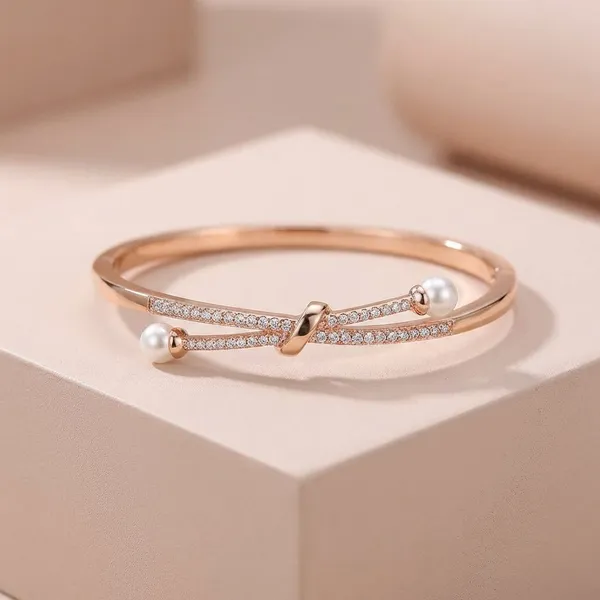 Gold_Rose_Bangles_for_Women__|_Toned_Metal_and_Crystals_Everyday_Wear_Bangles