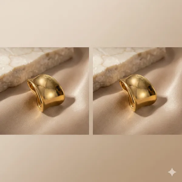 Gold_Toned_Metal_Earring_For_Women