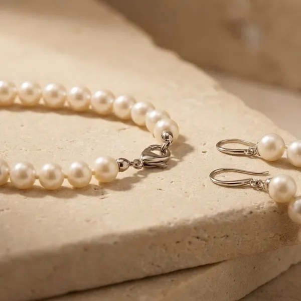 White_Pearl_Necklace_with_Earring_Set_For_Women