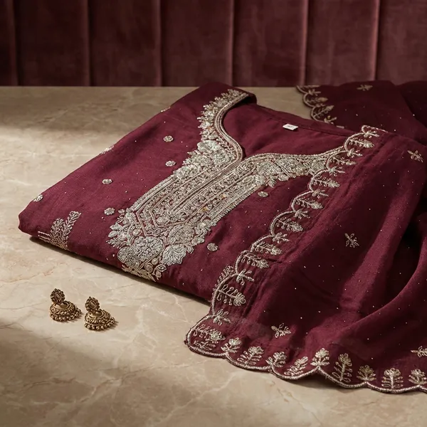 Maroon_Elegant_Embroidered_Ethnic_Suit_Set_With_Dupatta
