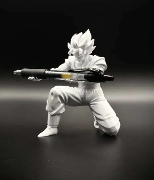 3D_printed_Goku_Pen_Holder