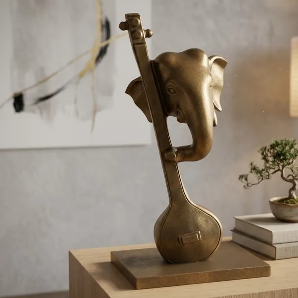 Ganesh_Music_Art_Sculpture