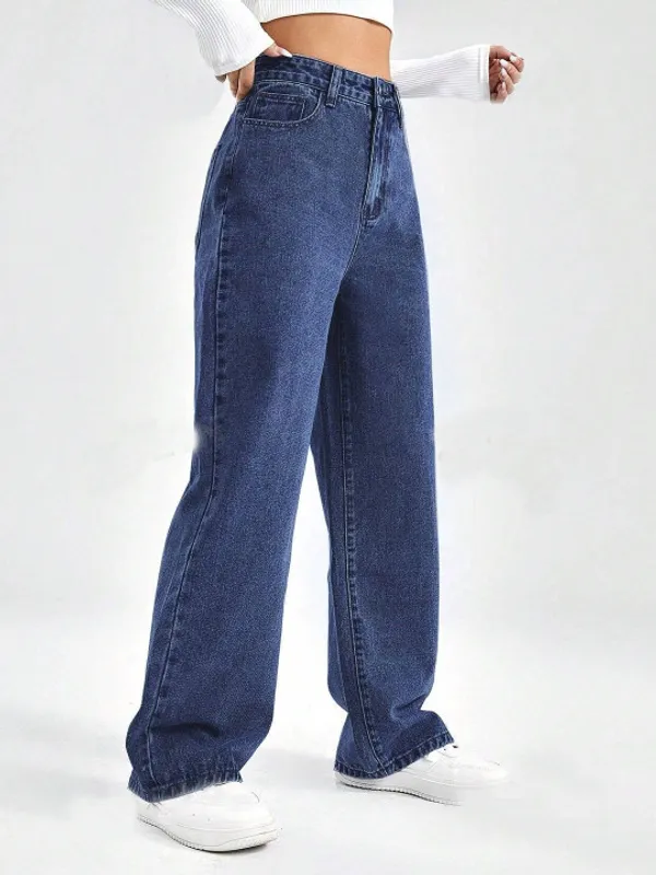 Navy_Blue_Denim_Jeans_For_Women