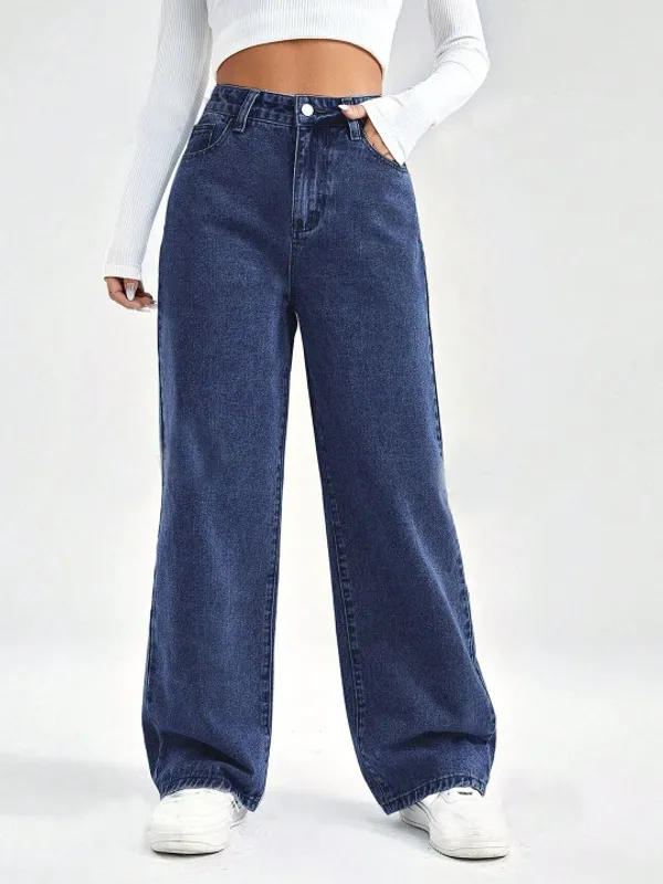 Navy_Blue_Denim_Jeans_For_Women