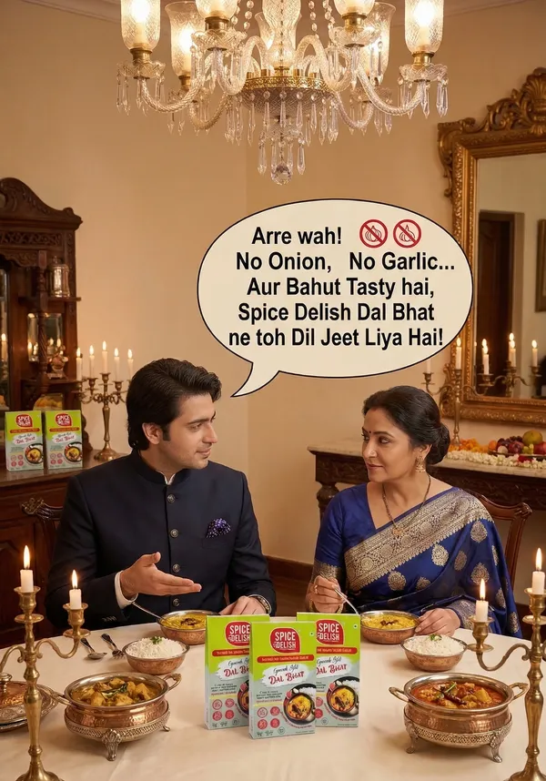Spice_Delish_Dal_Bhat_Pack_of_2(Rehydrated_Wt.270g_each_pack)|_Instant_Ready_Meal_|Ready_to_Eat|Jain_Favourite|Gujarati_Style_Dal_Bhat-No_Onion,No_Garlic|Just_Add_Hot_Water|Freeze-Dried_Ready_Meal_for_Travel,_Camping,_Office,_Hostel_Students_and_Abroad_Studying_Students_&_Home_|_No_Preservatives_|_No_Artificial_Colours_|_No_Palm_Oil_|_Pure_Vegetarian_Food