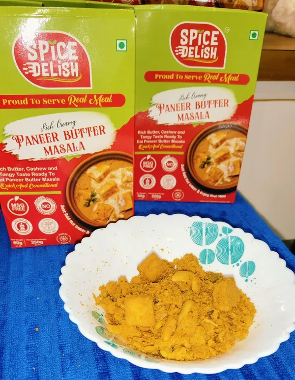 Paneer_Butter_Masala_with_Jeera_Rice_Ready_to_Eat_FreezeDried_Rehydrated_Just_Add_Hot_Water_Homemade_Real_Taste_North_Indian_Meal_Combo_Instant_Indian_Food_No_Preservatives_No_Palm_Oil_No_Artificial_Colours_Easy_to_carry_in_Travels_Camping