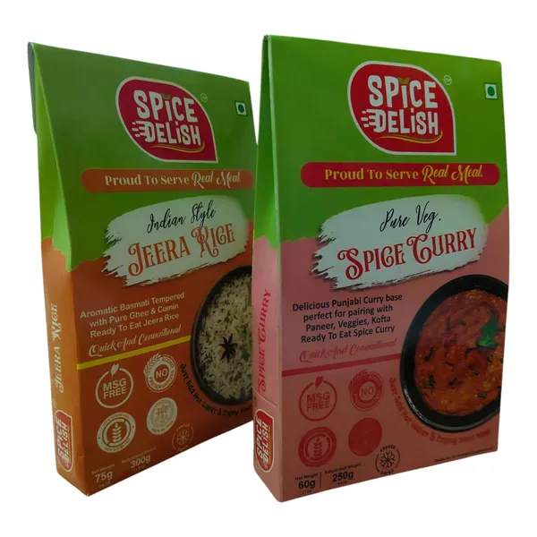 Pack_OF_3_Spice_Delish_Special_Curry-2Pack(500g)_+_Jeera_Rice-1Pack(300g)-Ready-to-Eat_Combo,_Freeze_Dried-Instant_Ready_Meal-_Just_Add_Boiling_Water