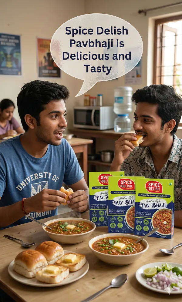 Spice_Delish_Pavbhaji_Pack_of_2_|_Instant_Ready_to_Eat_(Rehydrated_Wt._285g_Each_Pack)_|_Freeze_Dried_-_Instant_Meal_|_Just_Add_Hot_Water_|_Ready_Meal_for_Travel,_Camping,_Office,_Abroad_Studying,_Hostel_Students_&_Home_|_No_Preservatives__|_No_Added_Colours_or_Flavours_|_No_Palm_Oil