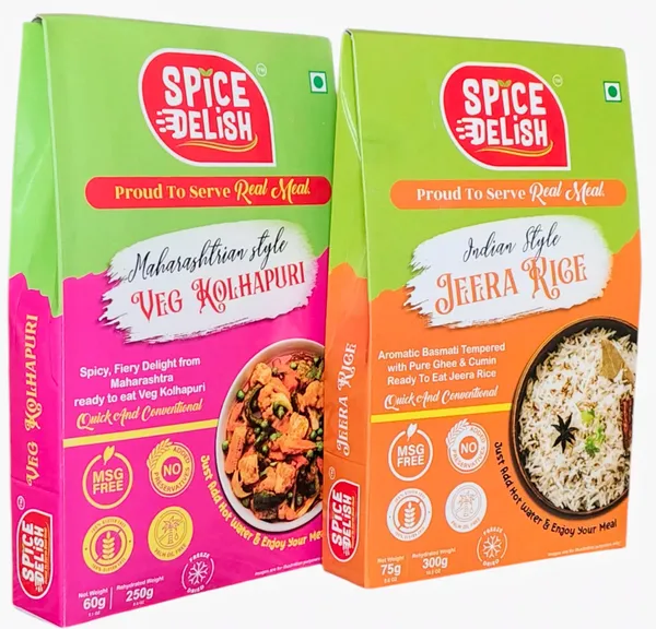 Spice_Delish_Maharashtrian_Veg_Kolhapuri_&_Jeera_Rice_Meal_Combo_Pack_of_2-Ready_to_Eat,_Freeze-Dried,_Instant_Meal,_Just_Add_Hot_Water